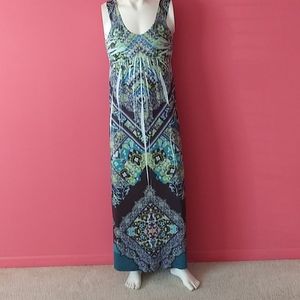 Poly Spandex dress sz small $28 + Free scarf./belt